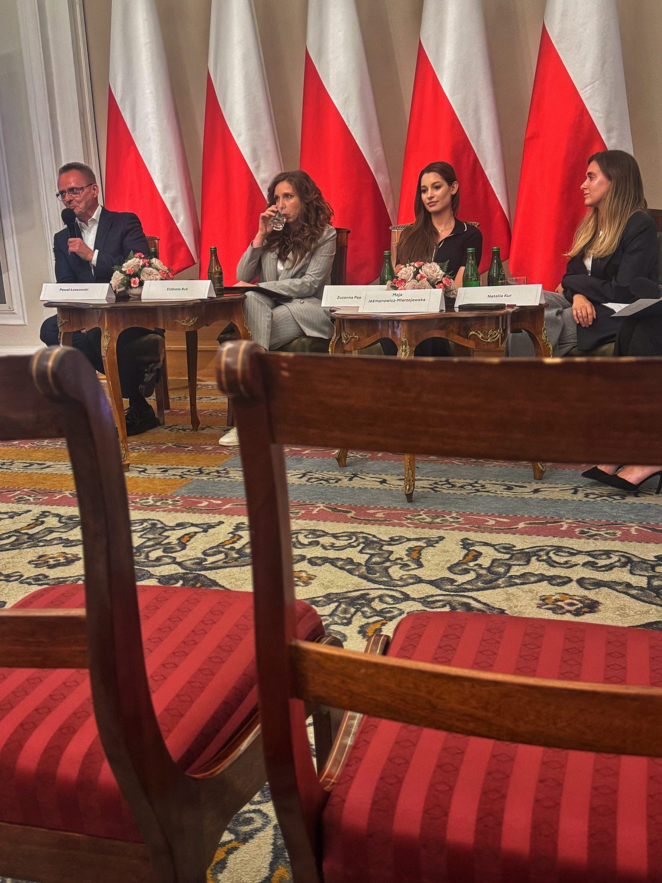 Panel sobre emprendimiento juvenil y tecnología, Belweder
