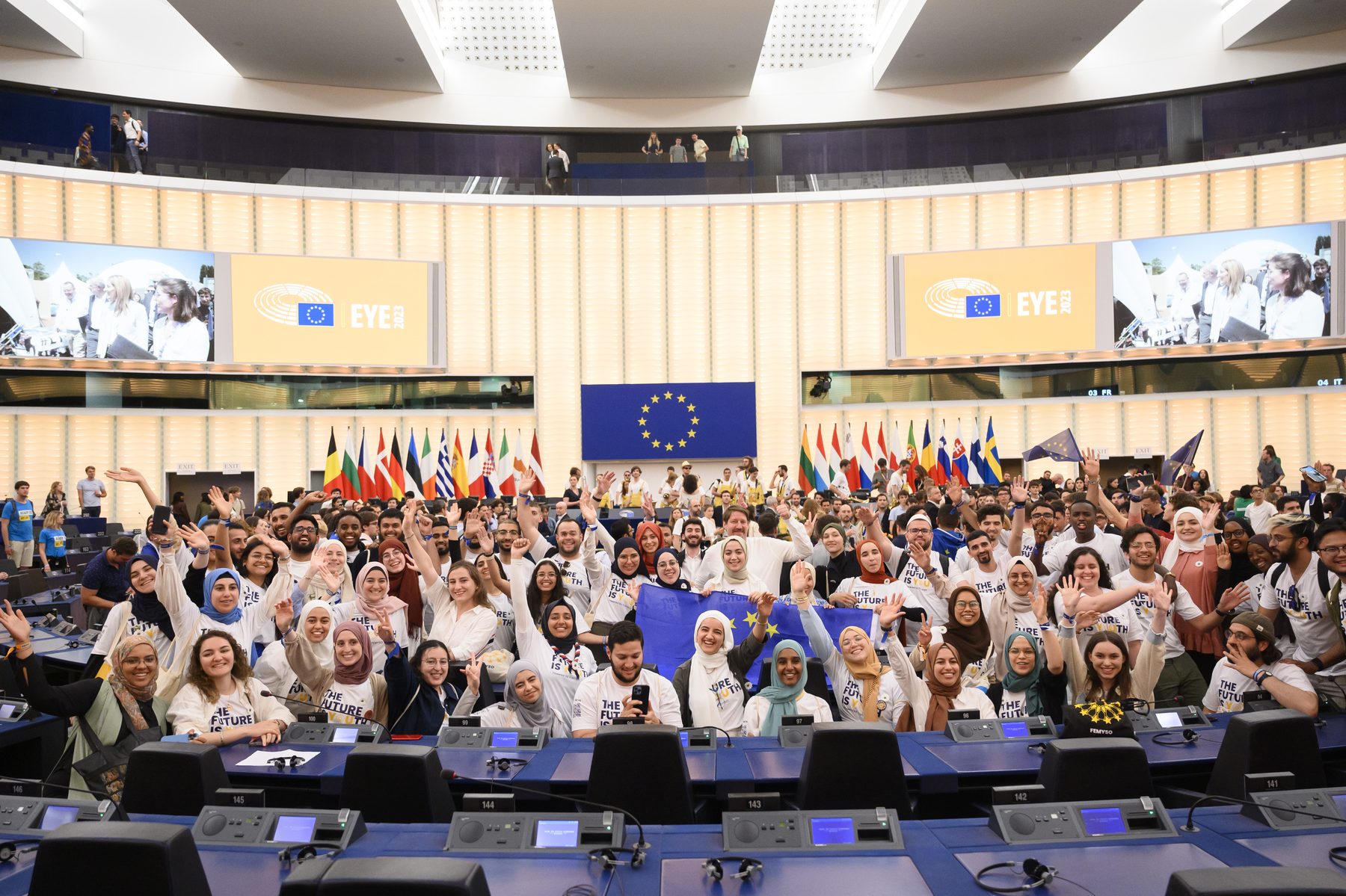 EYE 2023 · Participantes en el hemiciclo